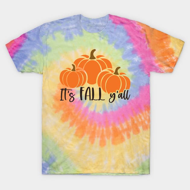 It's Fall Y'all | Fall Vibes T-Shirt by Bowtique Knick & Knacks